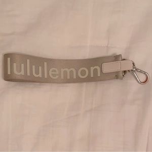 Lululemon Never Lost Keychain Opal